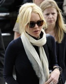 lohan en la cortes